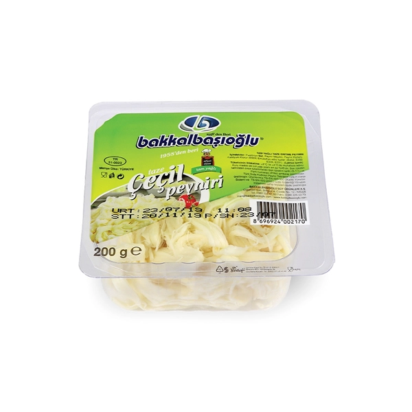 BAKKALBAŞIOĞLU ÇEÇİL PEYNİRİ 200 GR