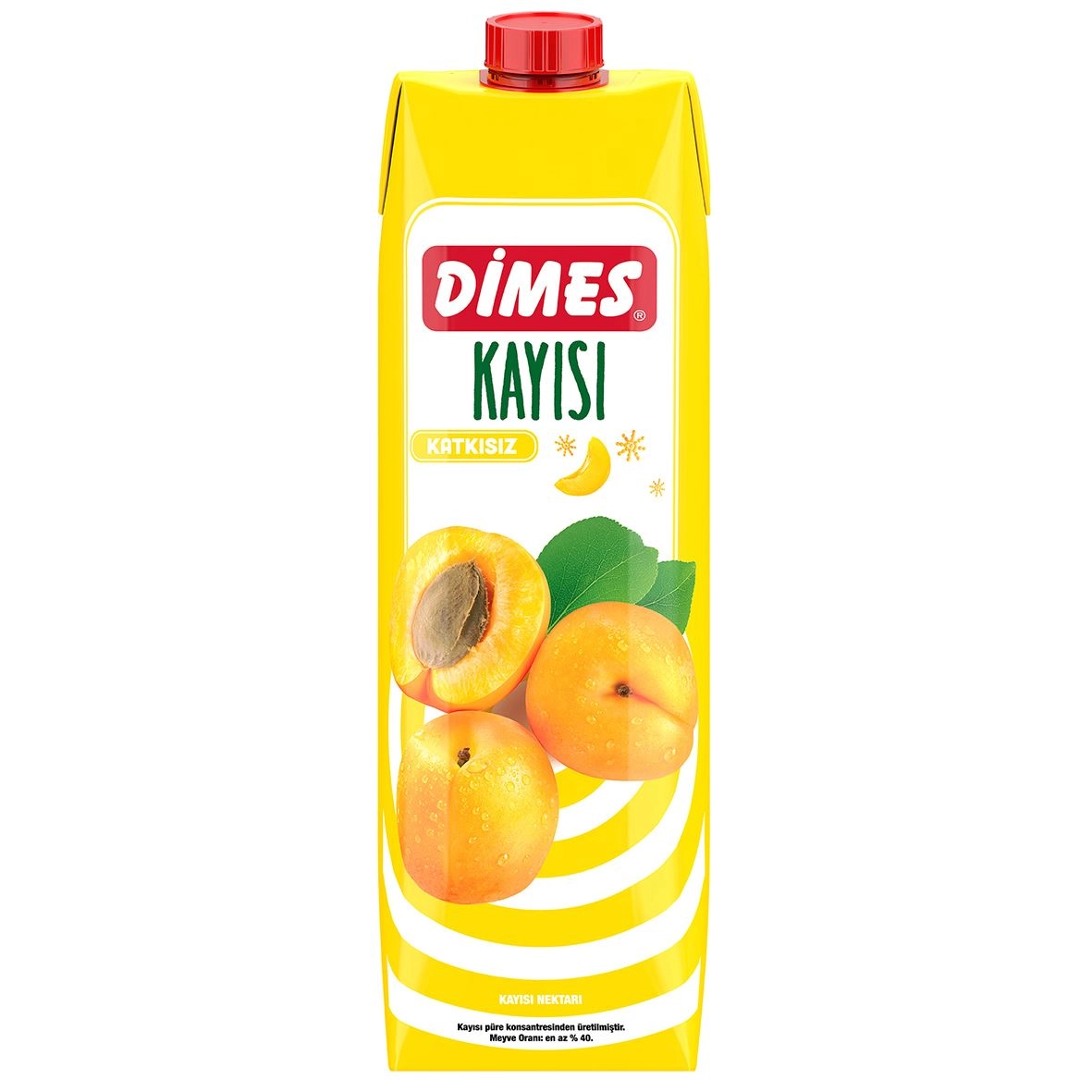 DİMES MEYVE SUYU KAYISI 1/1 12Lİ