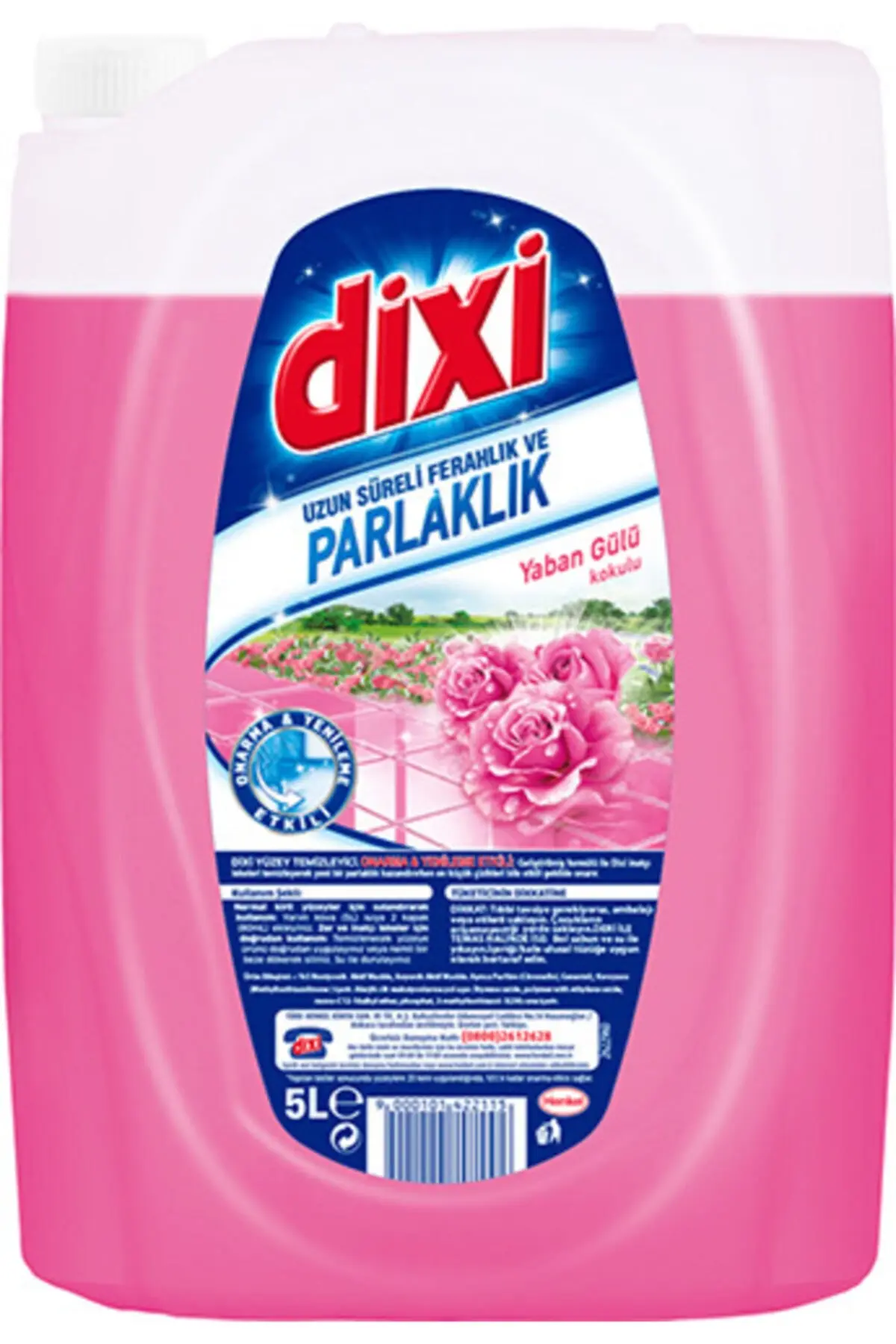 BREF-DİXİ YÜZEY TEMİZLEYİCİ YABAN GÜLÜ PEMBE 5LT(4)