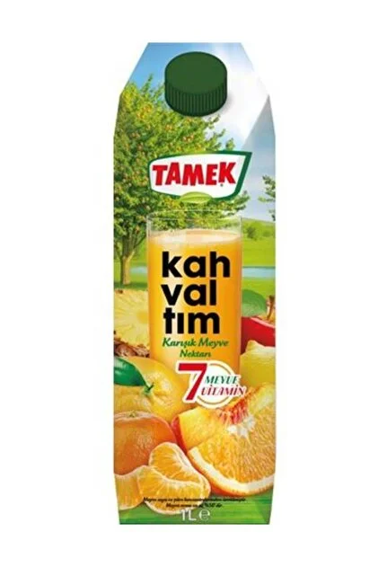 TAMEK MEYVE SUYU 1 LİTRE KARIŞIK  (12)