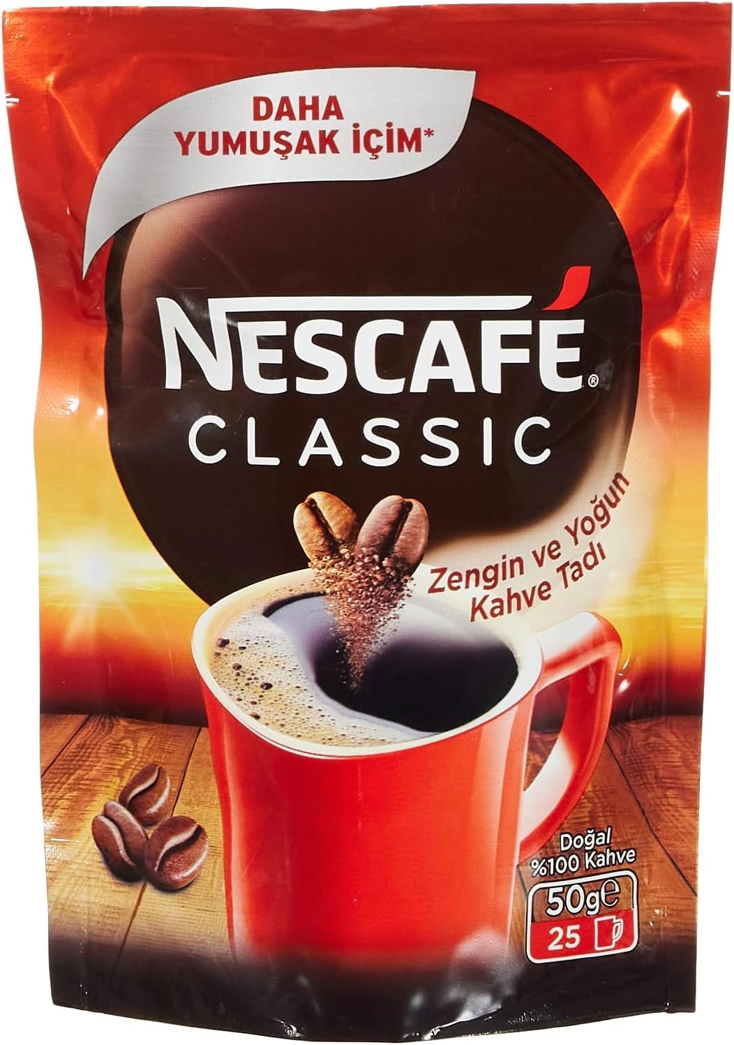NESCAFE CLASSİC 50 GR POŞET(12)