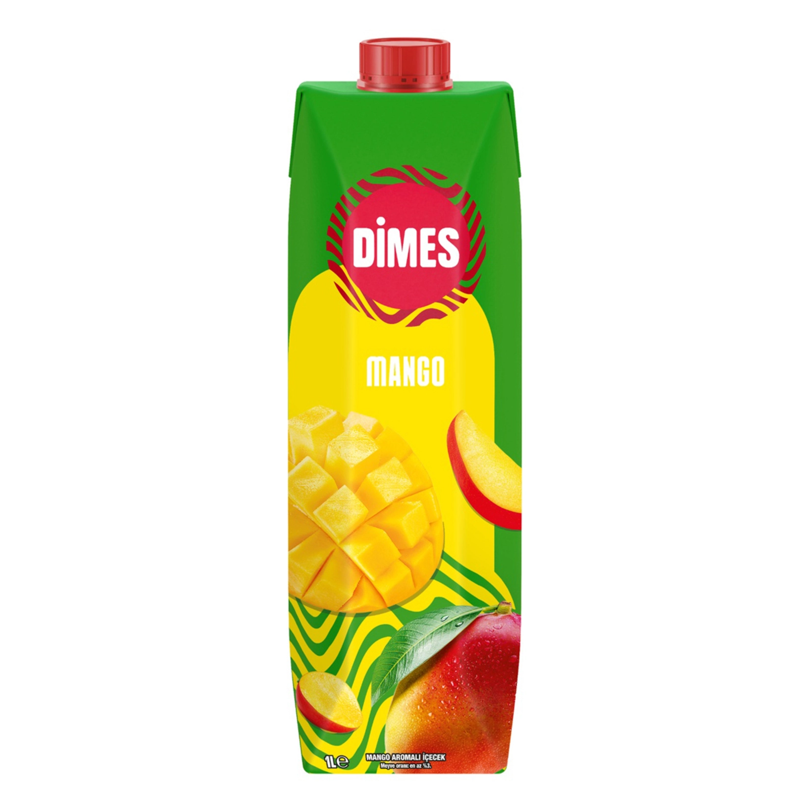 DİMES MEYVE SUYU MANGO-ANANAS 1/1 12Lİ