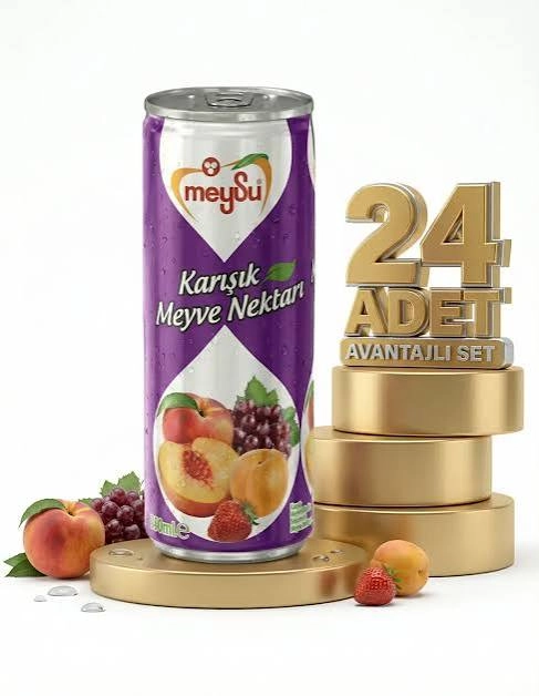 MEYSU TENEKE MEYVE SUYU 330ML KARIŞIK (24)