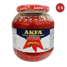 AKFA 1700 GR BİBER SALÇASI TATLI (6)