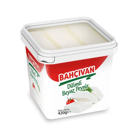 BAHÇIVAN 420 GR DİLİMLİ BEYAZ PEYNİR