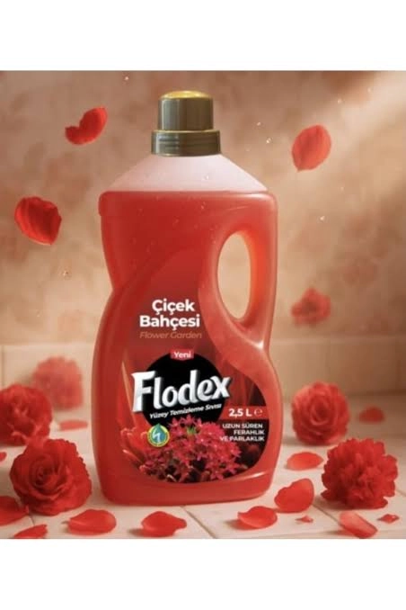 FLODEX YÜZEY TEMİZLEYİCİ 2,5 LİTRE ÇİÇEK BAHÇESİ (6)