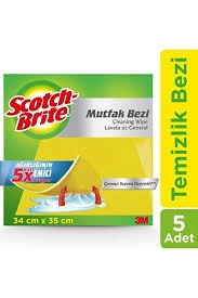 Scotch Brite 5 Lİ TEMİZLİK BEZİ (8)