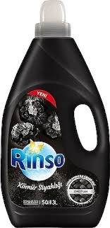 RİNSO SIVI DETERJAN 3LT (6) Kömür Siyahlığı (Siyahlar ve Koyu Renkliler İçin)