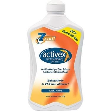 ACTİVEX SIVI SABUN 1,5 LT HASSAS (6)