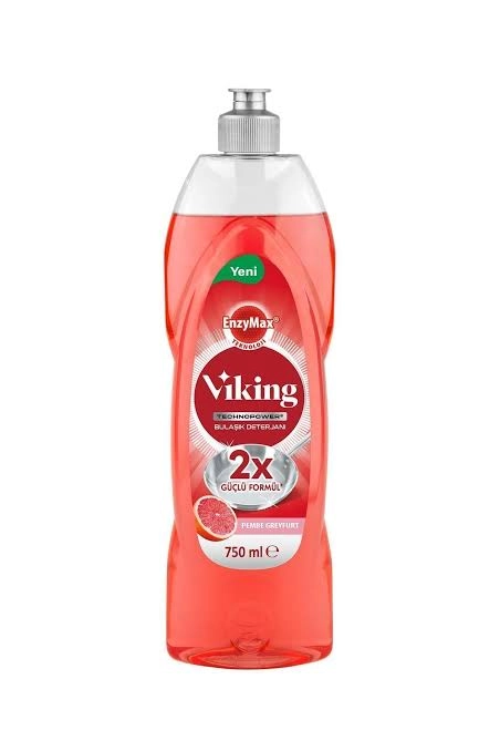VİKİNG BULAŞIK DETERJANI 750 ML PEMBE GREYFURT (12)