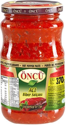 ÖNCÜ BİBER SALÇASI 370 GR ACI (12)