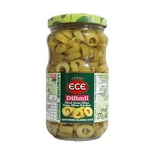 ECE DİLİMLİ YEŞİL ZEYTİN 370 GR. (12)