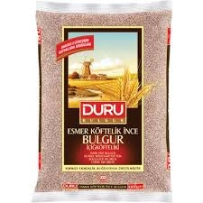 DURU ÇİĞ KÖFTELİK BULGUR 1000 GR. (12)