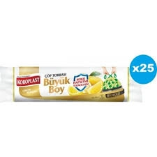 KOROPLAST ÇÖP POŞETİ B.BOY 10 LU (İDEAL)BÜZGÜLÜ(25)