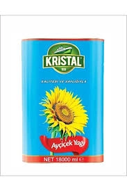 KRİSTAL AYÇİÇEKYAĞI 18 LİTRE