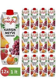 MEYSU MEYVE SUYU 1 LİTRE KARIŞIK (12)