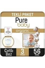 PURE BAYB ÇOCUK BEZİ TEKLİ(5)
