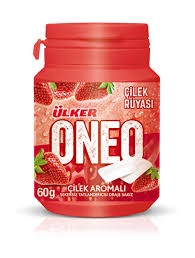 ONEO BİDON SAKIZ 60 GR. KARIŞIK MEYVE I12)