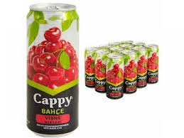 CAPPY TENEKE 250ML VİŞNE (12)