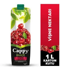 CAPPY MEYVE SUYU VİŞNE 1 LT (12)