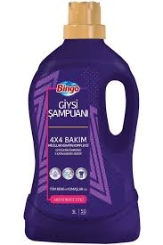 BİNGO GİYİSİ ŞAMPUANI RENKLİLER 3.3 LİTRE (6)