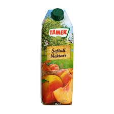 TAMEK MEYVE SUYU 1 LİTRE ŞEFTALİ (12)