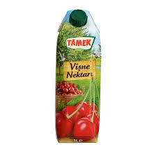 TAMEK MEYVE SUYU 1 LİTRE VİŞNE (12)