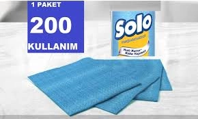 SOLO HİJYENİK TEMİZLİK BEZİ 33*30 (20)