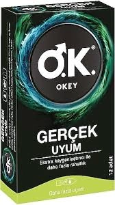 OKEY PREZERVATİF GERÇEK UYUM 