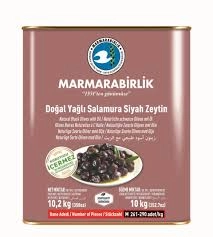 MARMARABİRLİK ZEYTİN 10/1  BORDO TENEKE (M)