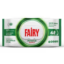 FAİRY YÜZEY TEMİZLİK HAVLUSU BEYAZ SABUN 100 LÜ (12)