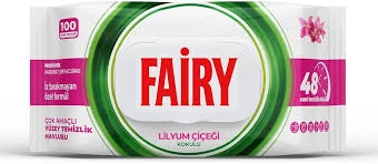 FAİRY YÜZEY TEMİZLİK HAVLUSU LİLYUM 100 LÜ (12)
