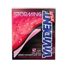 VİVİDENT STORMİNG SAKIZ ÇİLEK