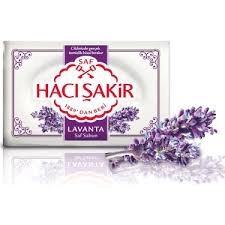 HACI ŞAKİR TEKLİ BANYO SABUNU 150 GR LAVANTA (36)
