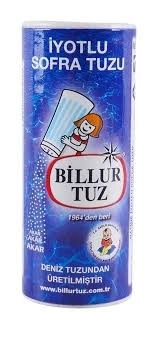 BİLLUR TUZ TUZLUKLU KÜÇÜK 125GR(24)