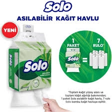 SOLO ASILABİLİR KAĞIT HAVLU 1=7