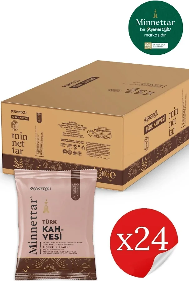 ŞEKEROĞLU TÜRK KAHVESİ 100GR (24)