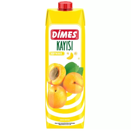 DİMES MEYVE SUYU KAYISI 1/1 12Lİ