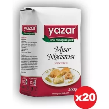 YAZAR MISIR NİŞASTASI 400 GR (20)