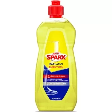 ASPEROX SPARX 400 ML BULAŞIK MAKİNA PARLATICISI (12)