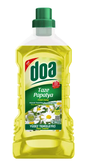 DOA YÜZEY TEMİZLEYİCİ 2,5LT TAZE PAPATYA (SARI) (6)