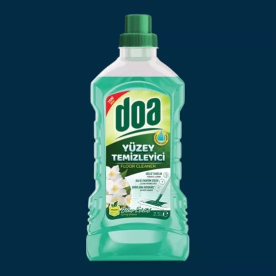 DOA YÜZEY TEMİZLEYİCİ 2,5LT BAHAR ESİNTİSİ (YEŞİL) (6)
