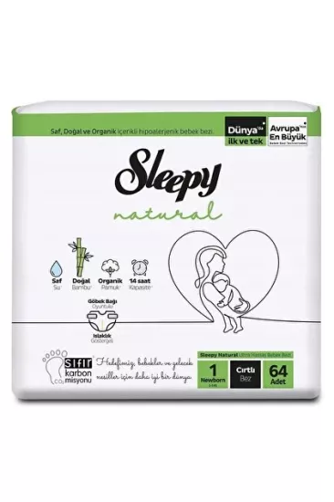SLEPPY ÇOCUK BEZİ JUMBO 2Lİ 1NO (4)