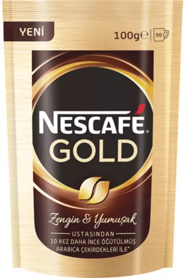 NESCAFE GOLD 100GR POŞET (12)