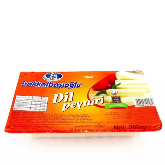 BAKKALBAŞIOĞLU DİL PEYNİRİ 200 GR