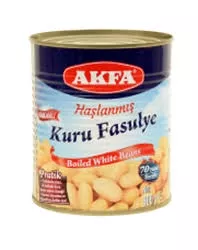 AKFA HAŞLANMIŞ FASULYE 830GR (12)