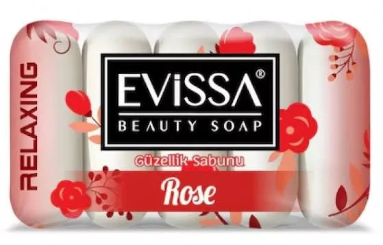 EVISSA EL SABUNU GÜL 5 Lİ 55 GR (20)