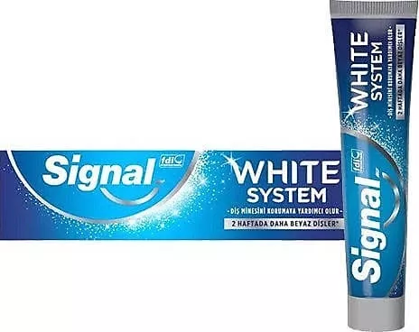 SİGNAL DİŞ MACUNU BEYAZ SİSTEM 75 ML (12)