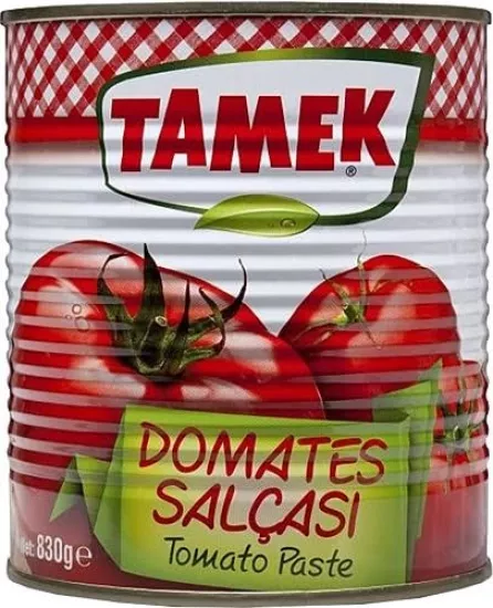 TAMEK SALÇA DOMATES 830 GR (24)