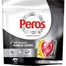 PEROS ÇAMAŞIR KAPSÜLÜ SİYAHLAR 17Lİ (7)